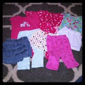 8 piece baby girl bundle (bundle #6